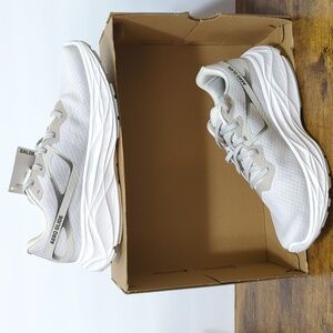 Salomon Aero Glide White Gray Sneakers